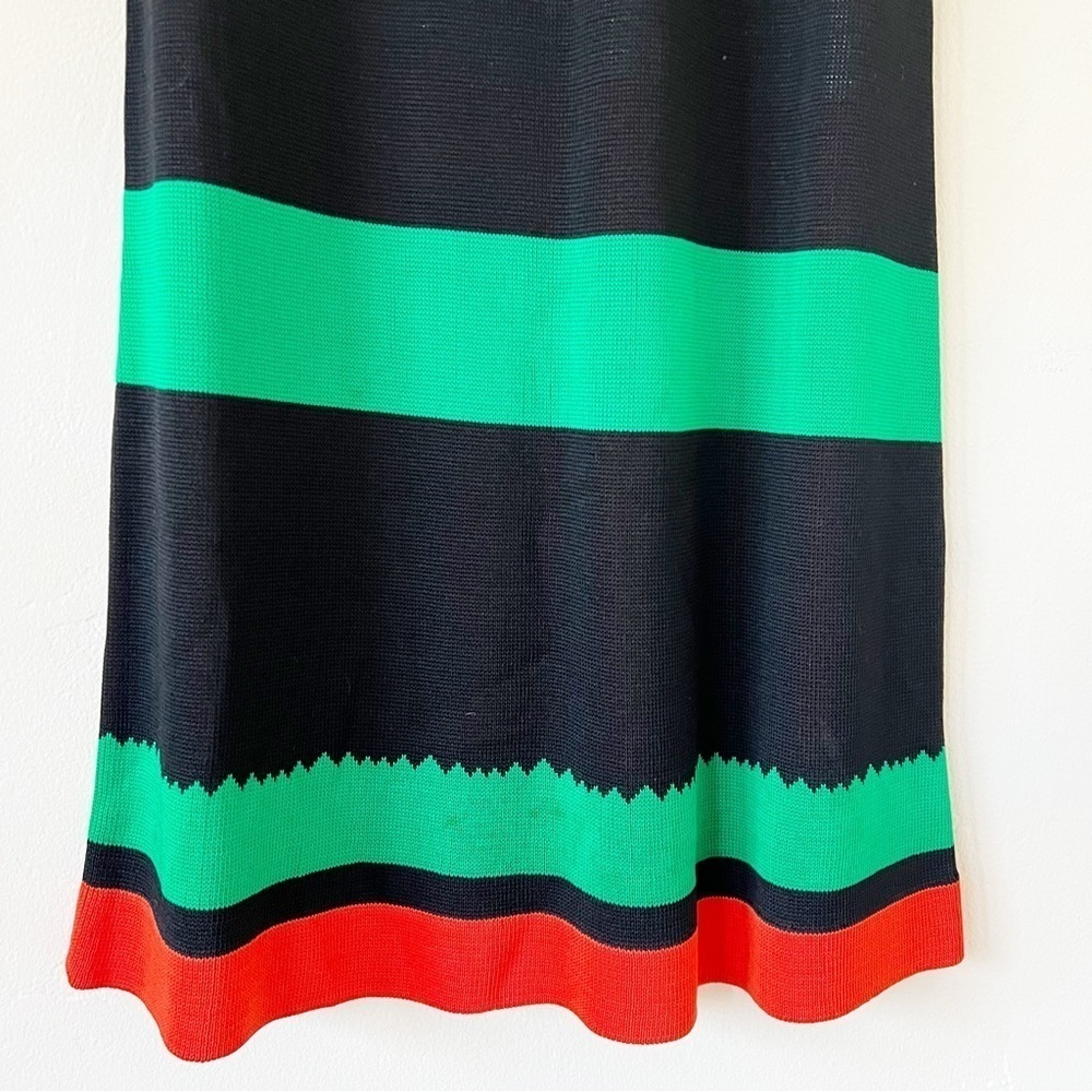 Giorgio di Sant' Angelo Biplane Intarsia Knit Maxi Dress - Picture 6 of 10